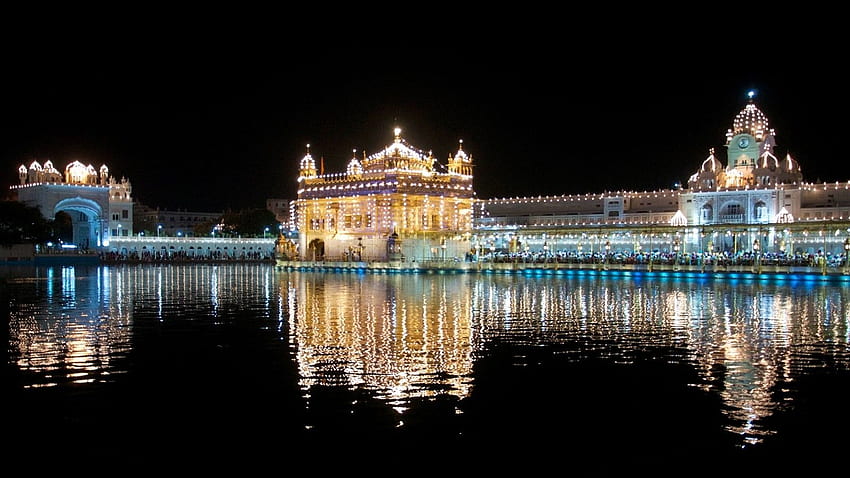 Lighting Golden Temple Amritsar, Gold Lightning HD wallpaper | Pxfuel