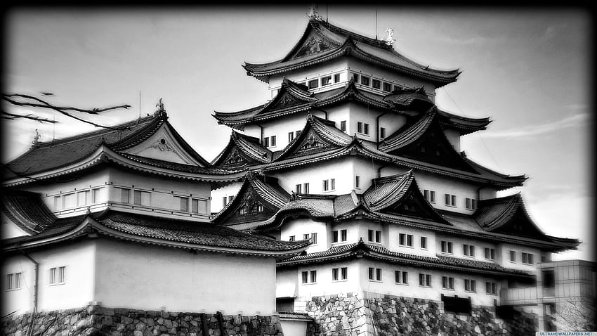 Fresh, White, Smart Phones Ios, Castle, In, Landscape, Nagoya HD wallpaper