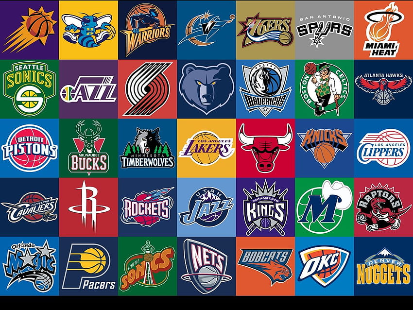 Fajne logo drużyny NBA Tapeta HD