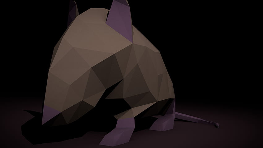 Low poly animal HD wallpapers | Pxfuel