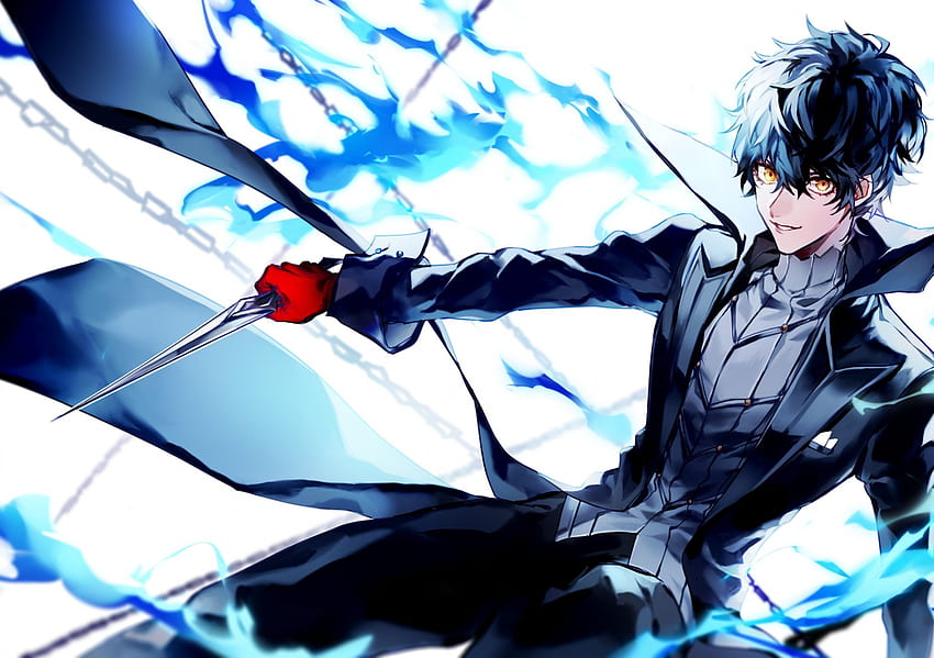 Persona 5, Joker, Knife, Smiling, Anime, Joker Game HD wallpaper | Pxfuel