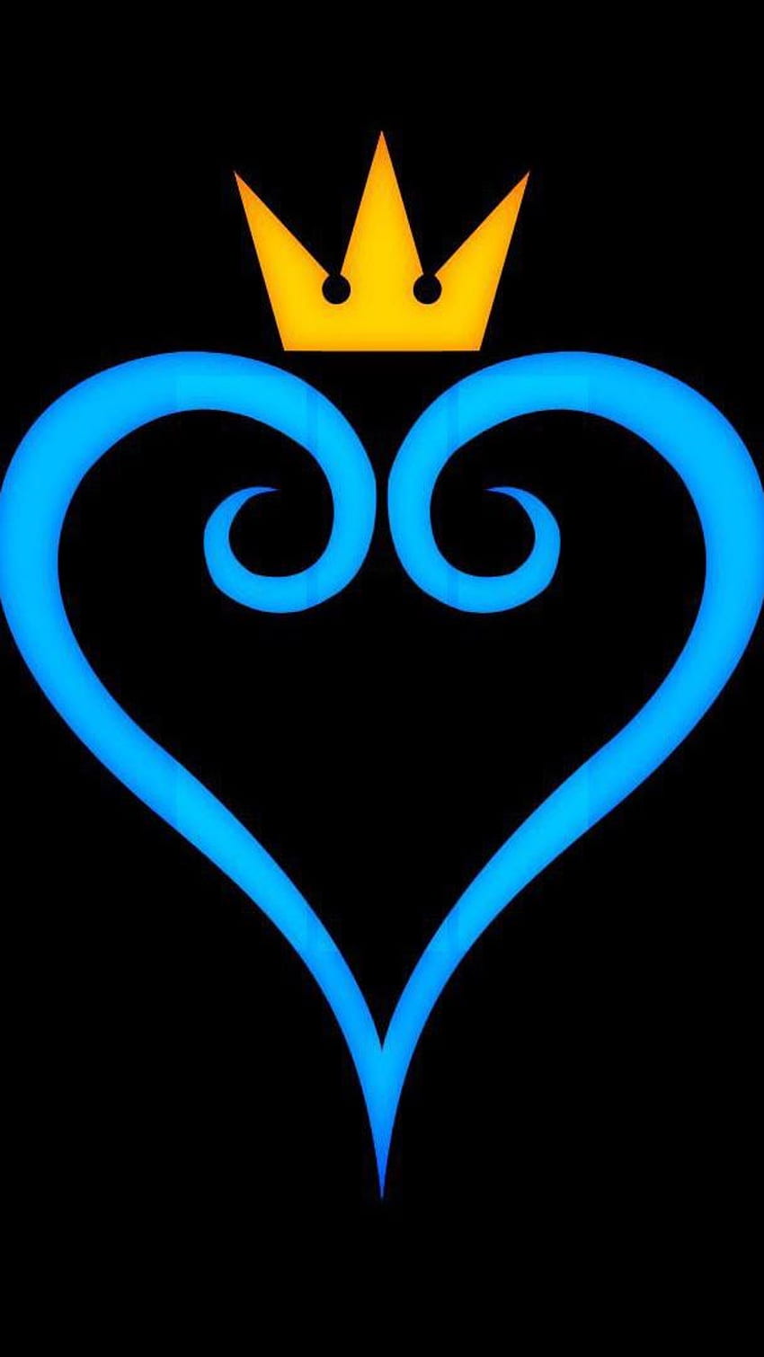 Kingdom hearts logo, logo, kingdom, hearts HD phone wallpaper