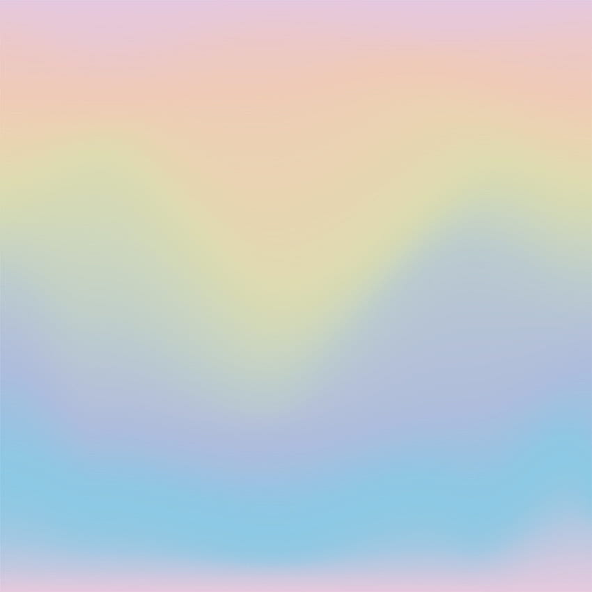 ombre pastello, cielo, blu, giorno, rosa, atmosfera, giallo, orizzonte, nube, calma, fenomeno meteorologico, Pastel Rainbow Ombre Sfondo del telefono HD