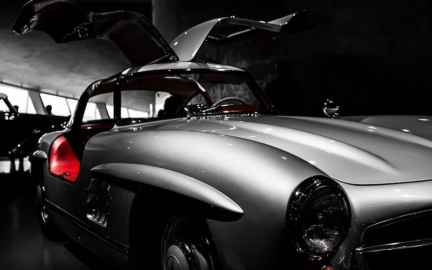 mercedes, vintage, car, oldtimer, Mercedes Classic Car HD wallpaper