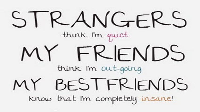Funny quote about friendship funny HD wallpapers | Pxfuel