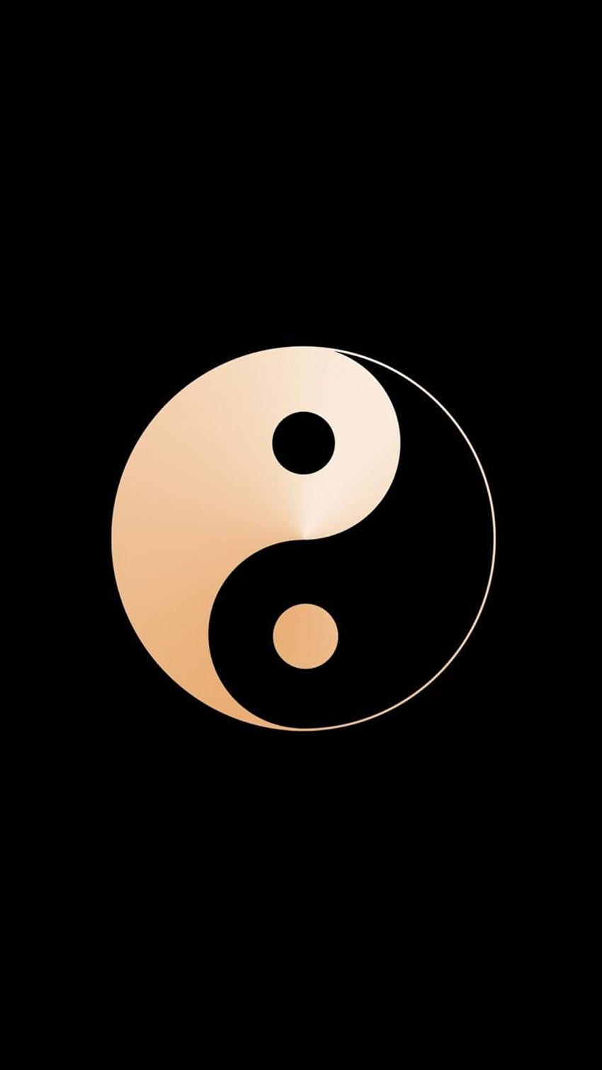 Yin Yang, Símbolo Yin Yang Papel de parede de celular HD