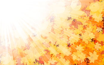 Autumn Leaves Backgrounds Powerpoint Website Infographic Template 