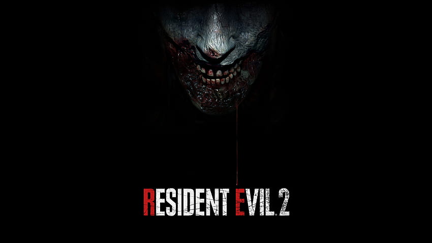 Zombie, buio, poster, videogioco, Resident Evil 2 Sfondo HD