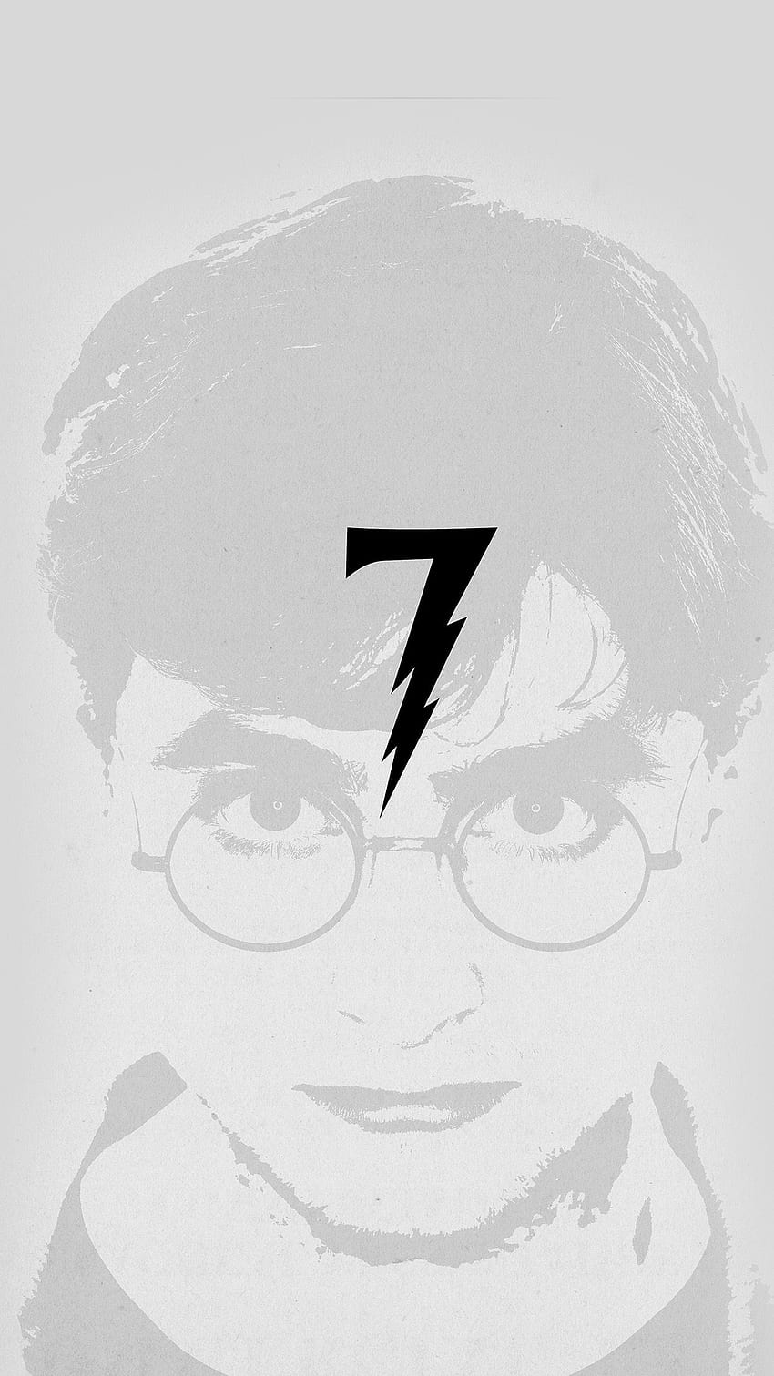 Harry Potter Art Minimal Film Gray - for iPhone, Harry Potter Graphic Art HD phone wallpaper