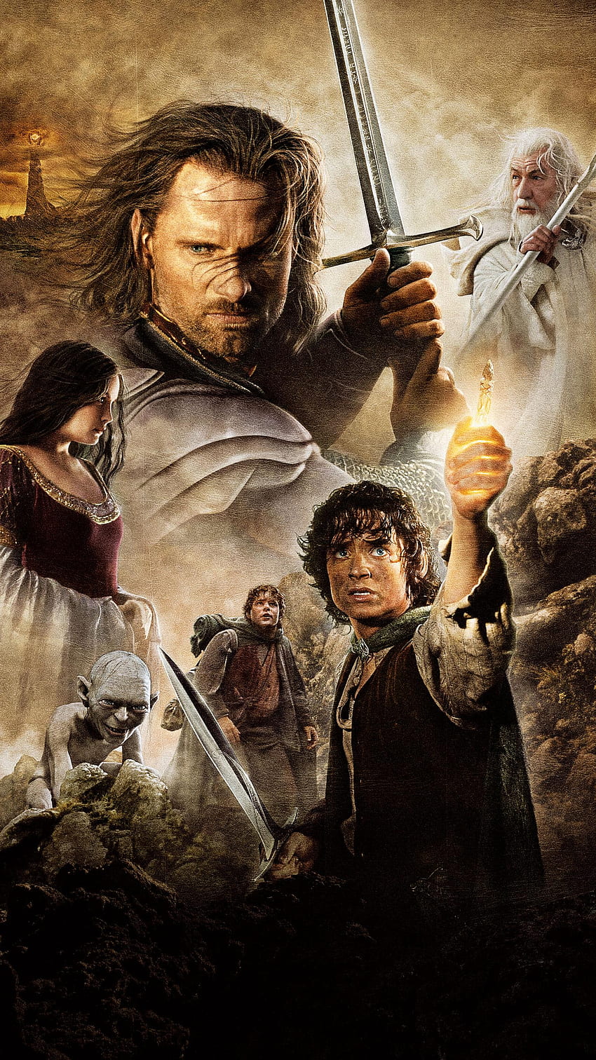 The Lord of the Rings: The Return of the King (2003) Phone HD phone wallpaper