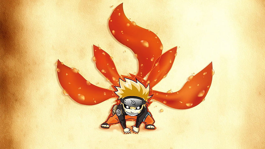 Naruto Fofo, Naruto Maçã papel de parede HD