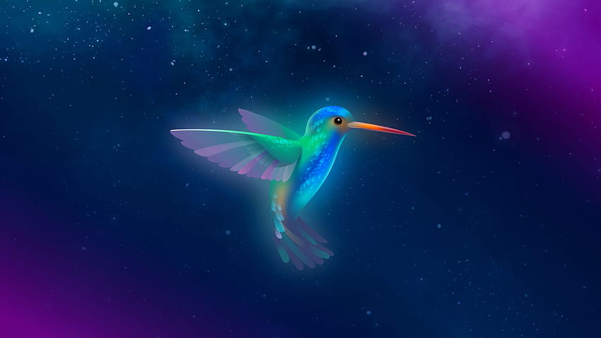 lubuntu Kolibri, Kolibri HD-Hintergrundbild
