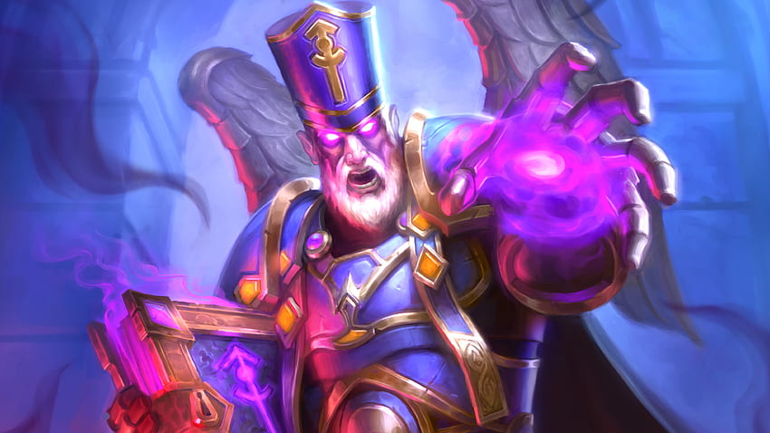 After seven years, Shadow Priest is finally coming to Hearthstone - Kaiju Gaming, Holy Priest HD wallpaper