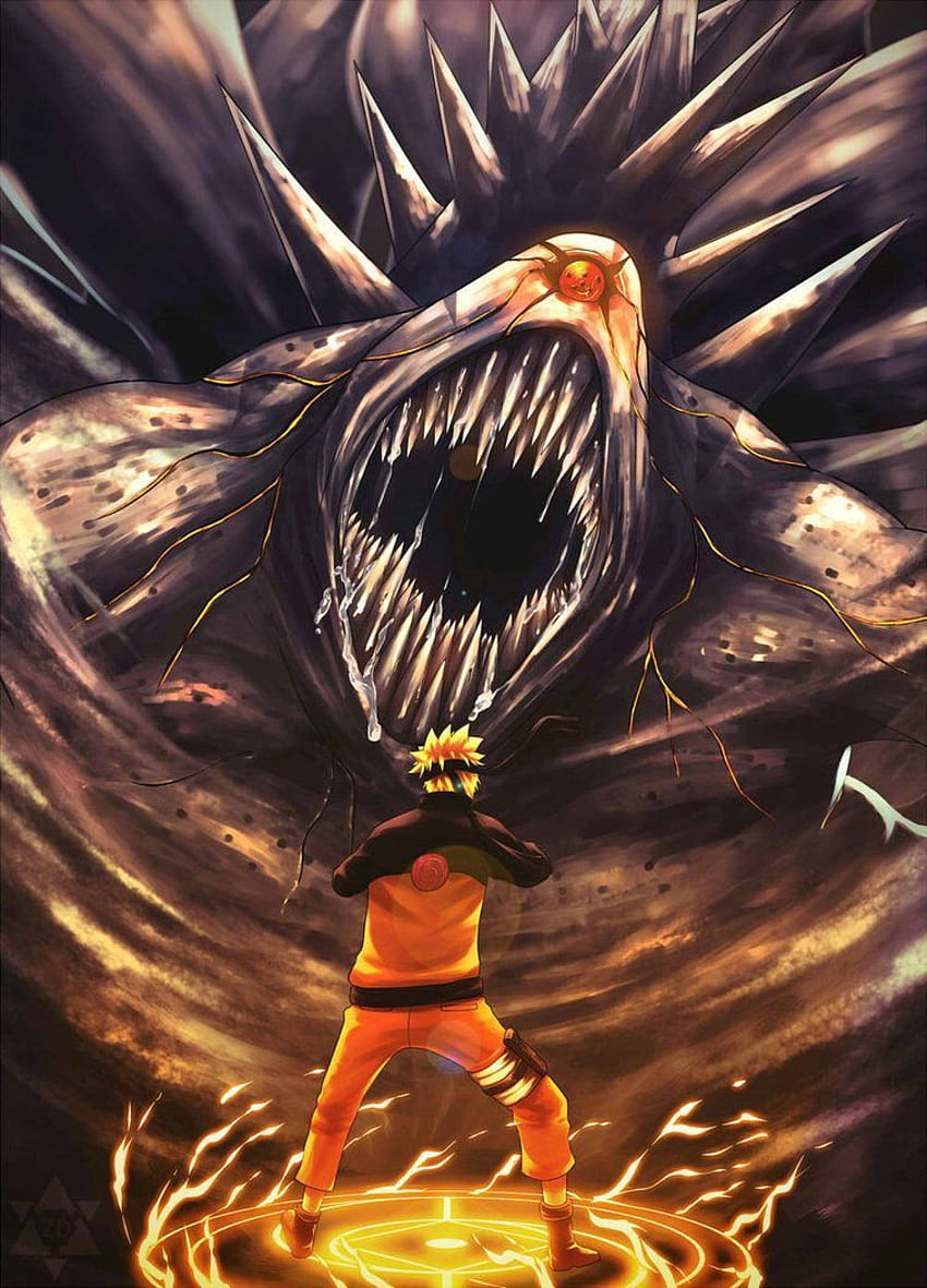 So Heres A Of Yagura The 4th Mizukage Picking A Fight With An Untamed Isobu Better Known As The Three Tailed Beast S. Anime Naruto, Naruto Uzumaki, Naruto HD phone wallpaper