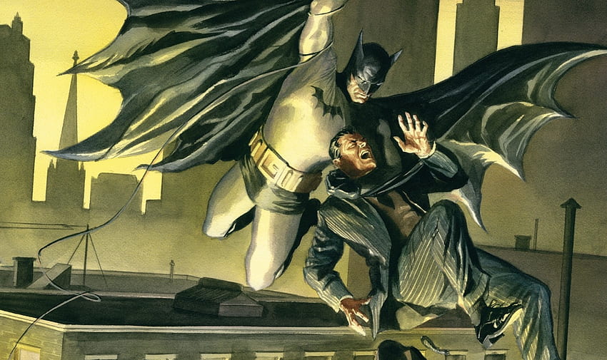 Exklusive Enthüllung: Alex Ross feiert Batmans 80. Geburtstag mit zwei Detective Comics-Covern HD-Hintergrundbild