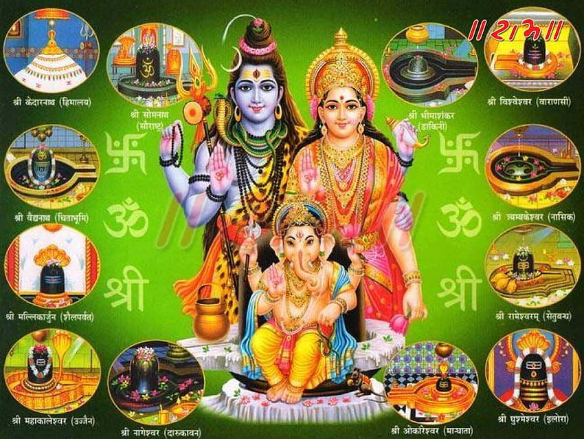 Shiv Jyotirlinga. Gott und Somnath Mahadev HD-Hintergrundbild