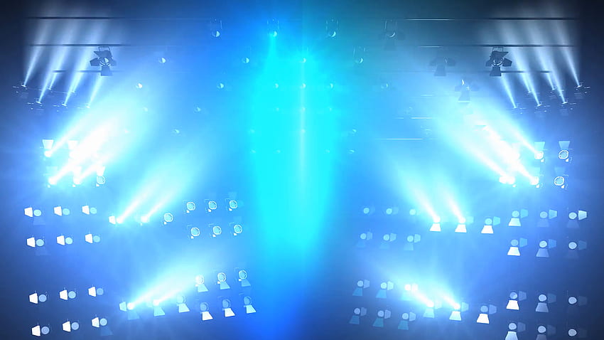 Lampu konser animasi banjir, lampu panggung penuh. Latar Belakang Gerak - VideoBlocks Wallpaper HD