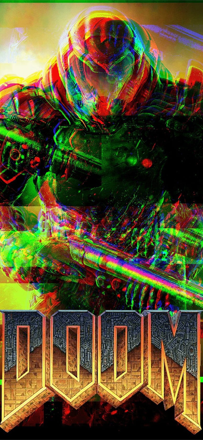 Eternal atake iPhone X, Awesome Doom Slayer HD phone wallpaper