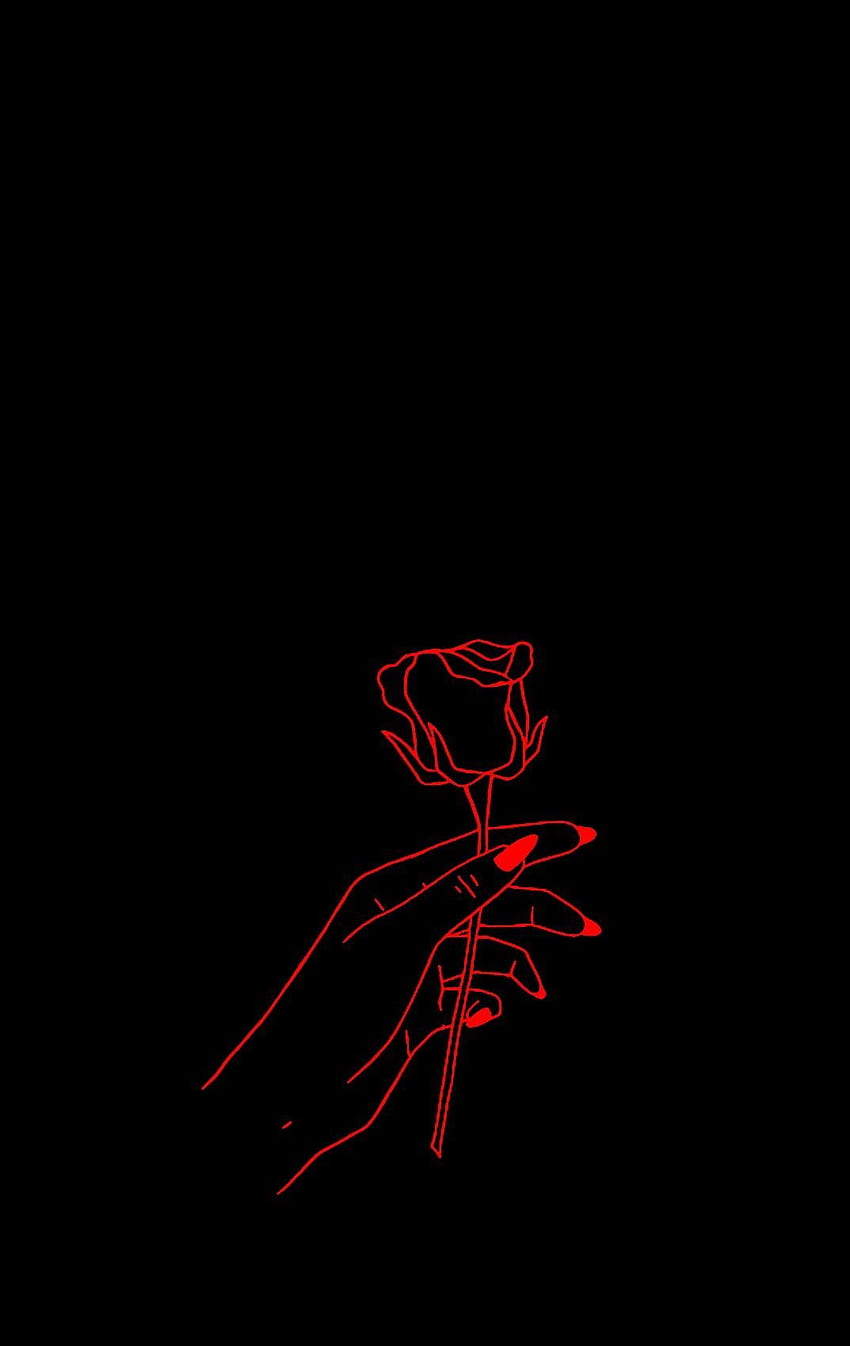 Dope Red And Black, Aesthetic Glitch Money HD phone wallpaper