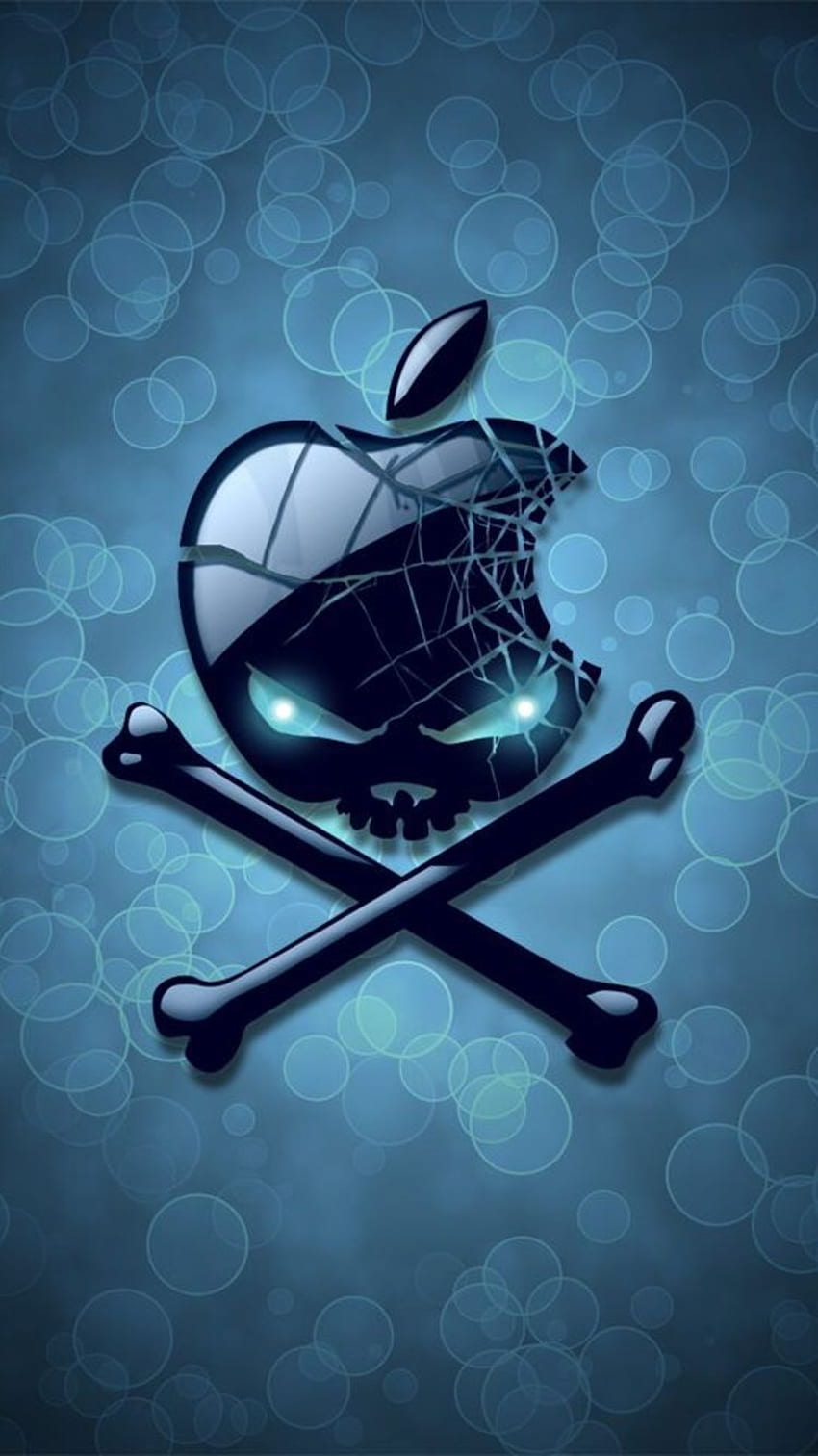 Divertido Minion iPhone 6. Apple , Calavera , Logotipo de Apple iphone fondo de pantalla del teléfono