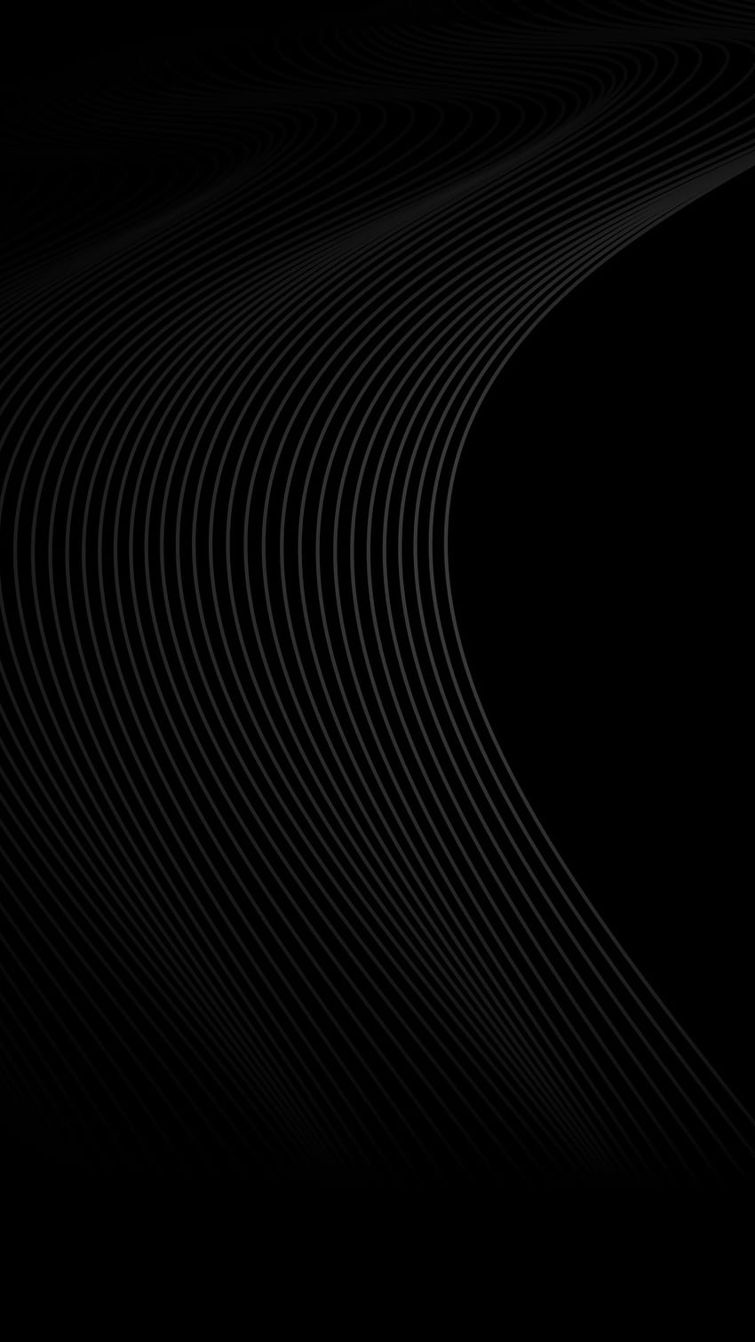 Lines, simple background, abstract, , dark, black, dribbble, oled for iPhone  6, 7, 8 , Cool OLED HD phone wallpaper | Pxfuel