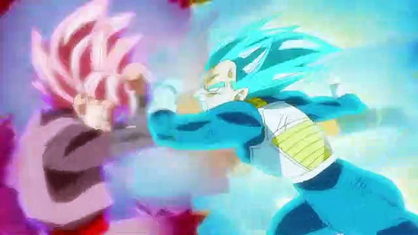 Vegeta gegen Goku Black (Rückkampf). Dragon Ball Super Folge 63 HD-Hintergrundbild