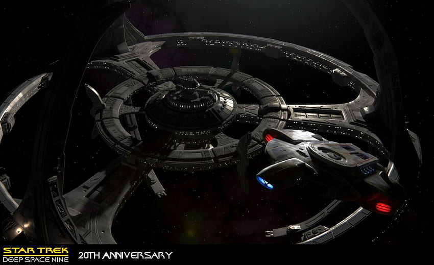 DEEP SPACE NINE Star Trek Futuristic Television Sci Fi ยานอวกาศ (2) ., Deep Space 9 วอลล์เปเปอร์ HD