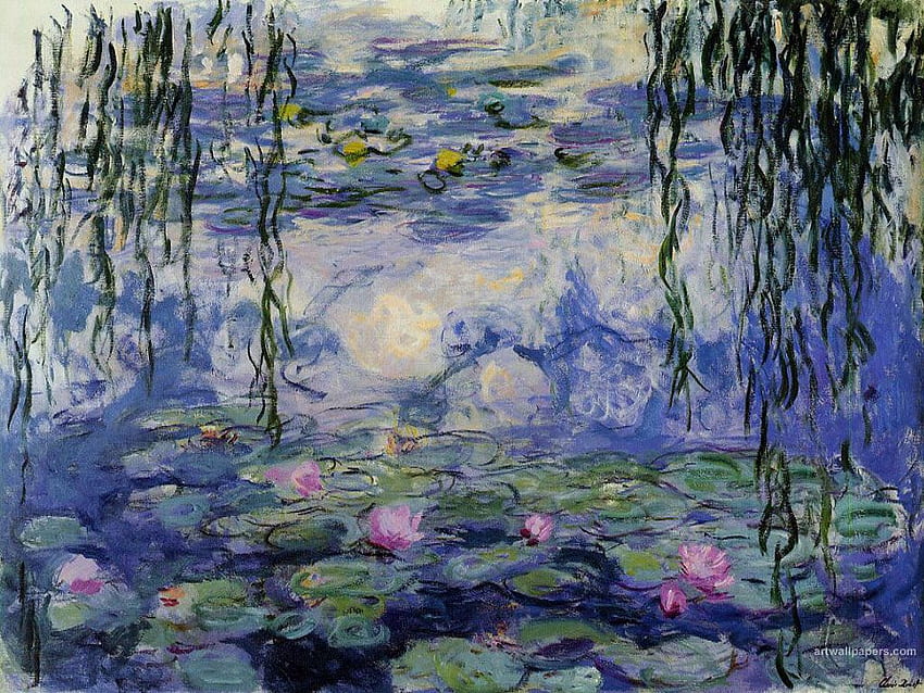 Nenúfares de Monet, Nenúfares de Claude Monet fondo de pantalla