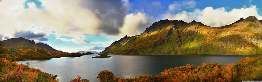 Panoramic Landscape HD wallpaper