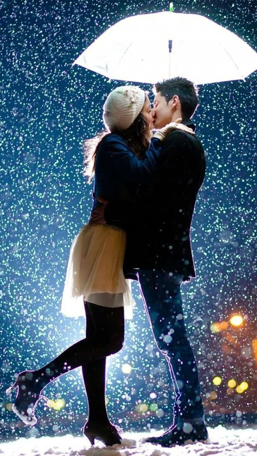 Romantis, ciuman cinta asmara, ciuman cinta, asmara wallpaper ponsel HD