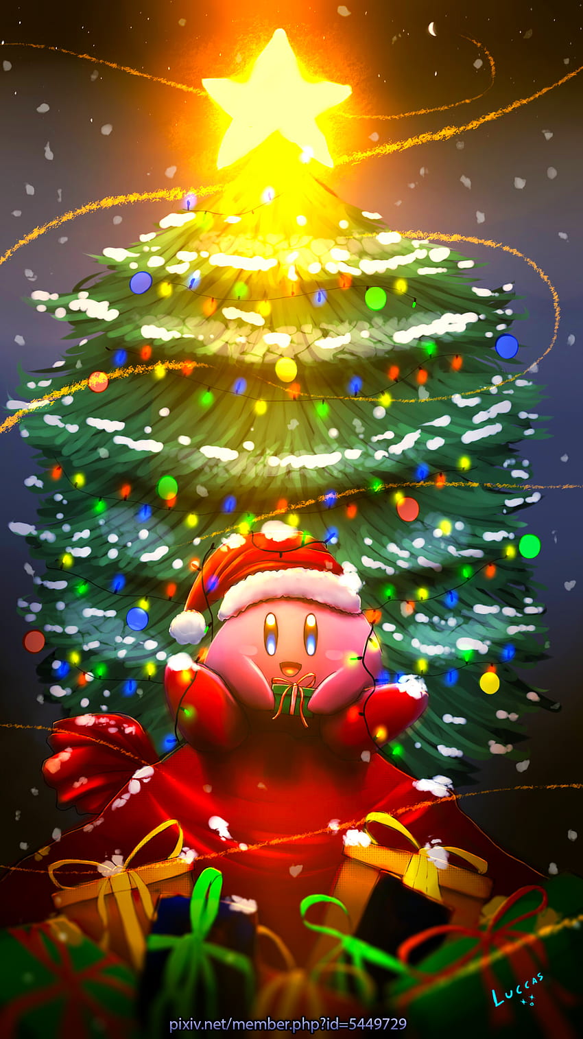 0」おしゃれまとめの人気アイデア｜Pinterest｜정건호. クリスマスの壁紙, カービィ イラスト, 壁紙, Kirby Christmas HD  phone wallpaper | Pxfuel