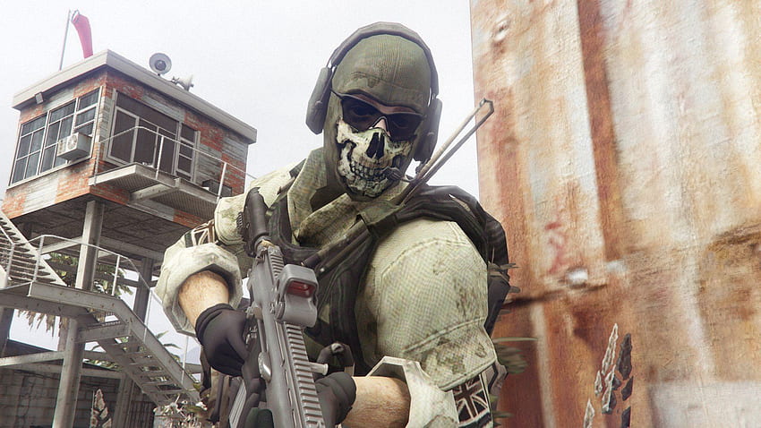 Call Of Duty: Modern Warfare Simon Ghost Riley [componente aggiuntivo] Sfondo HD