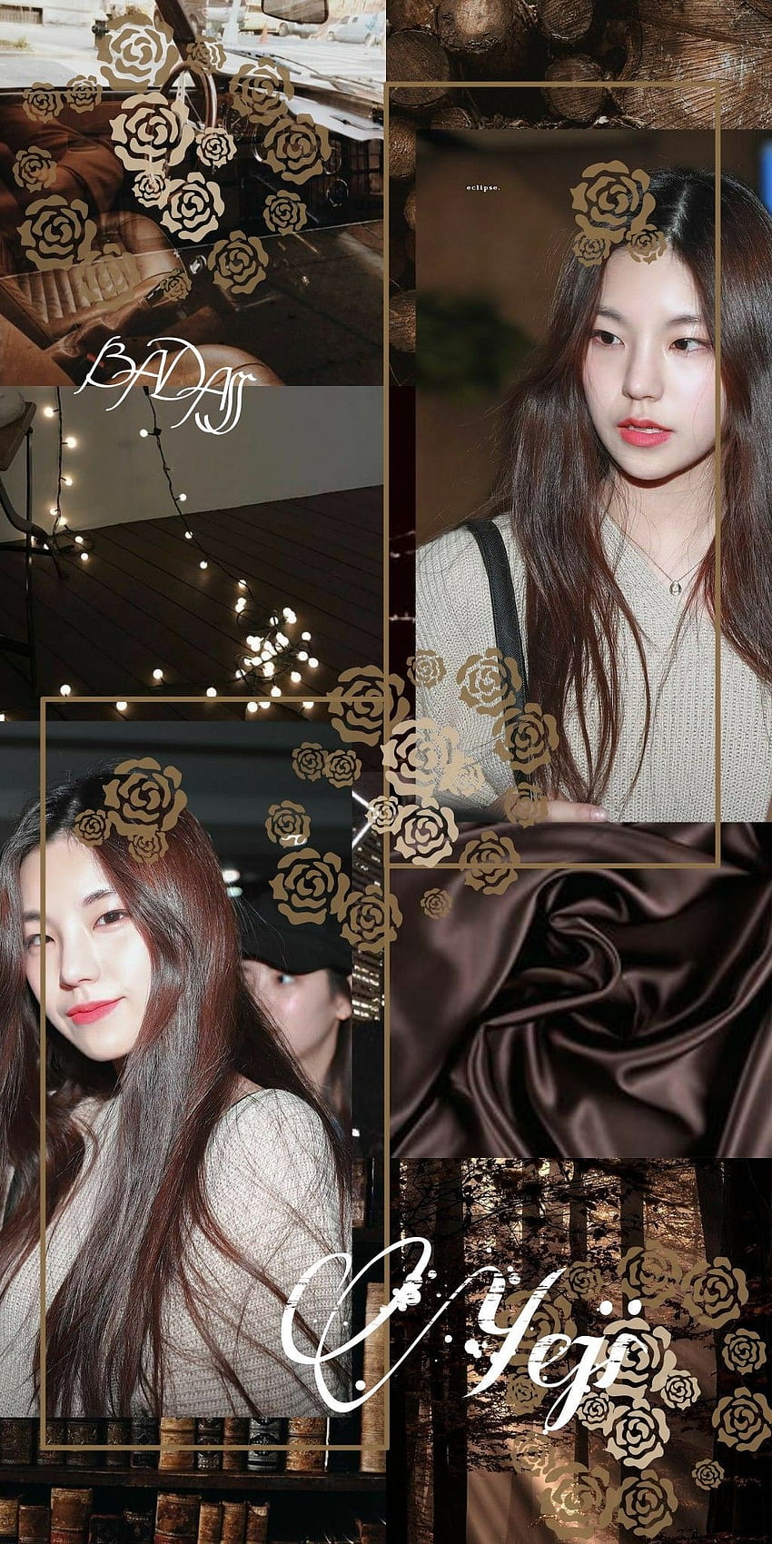 rin_dm jung hwang yeji itzy aesthetic wallpaper ponsel HD