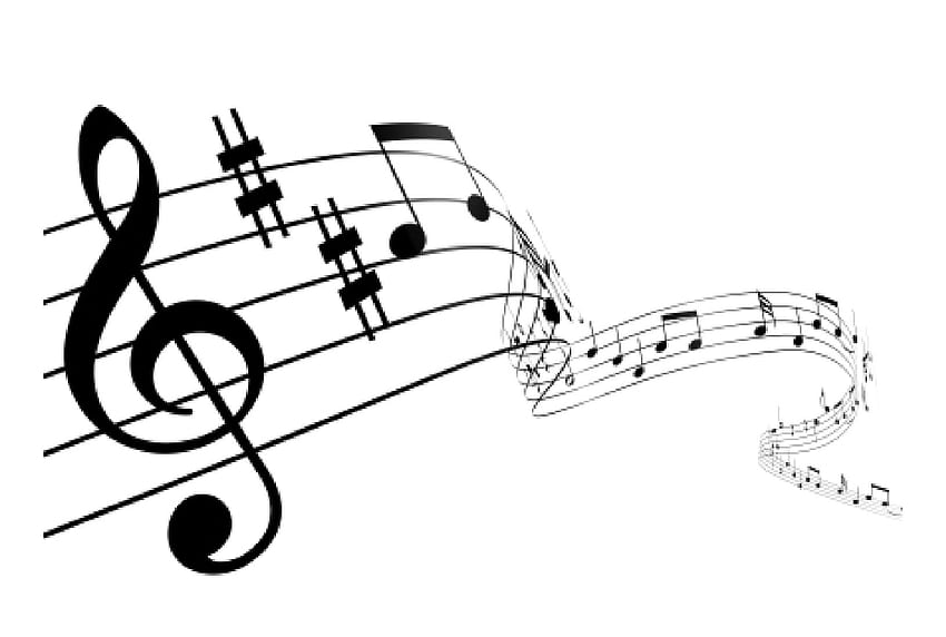Nuty muzyczne PNG Przezroczyste notatki muzyczne PNG, symbole muzyczne Tapeta HD