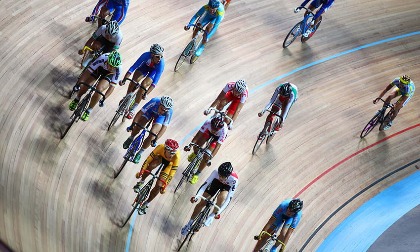 Indoor Cycling Racing Mural. In stock Cycling Art HD wallpaper