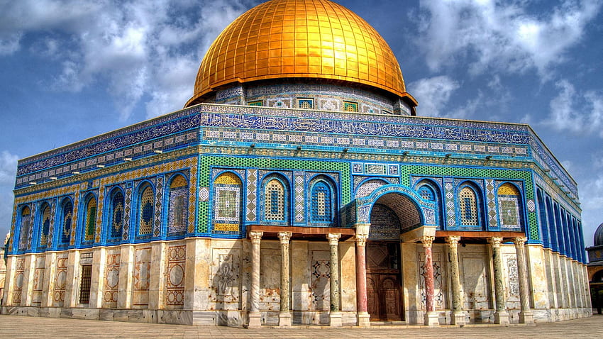 Cúpula de la Roca - Masjid Al Aqsa Ios -, Al-Aqsa fondo de pantalla