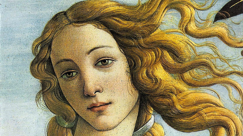 Notatki z 7 grudnia 14 · Narodziny Wenus (1485) autorstwa Sandro Botticellego Tapeta HD