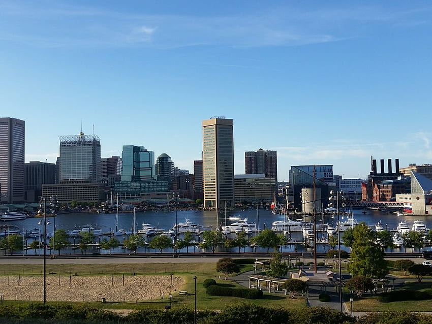Summer Ideas in Baltimore - Charm City Helicopters, Baltimore Skyline HD wallpaper