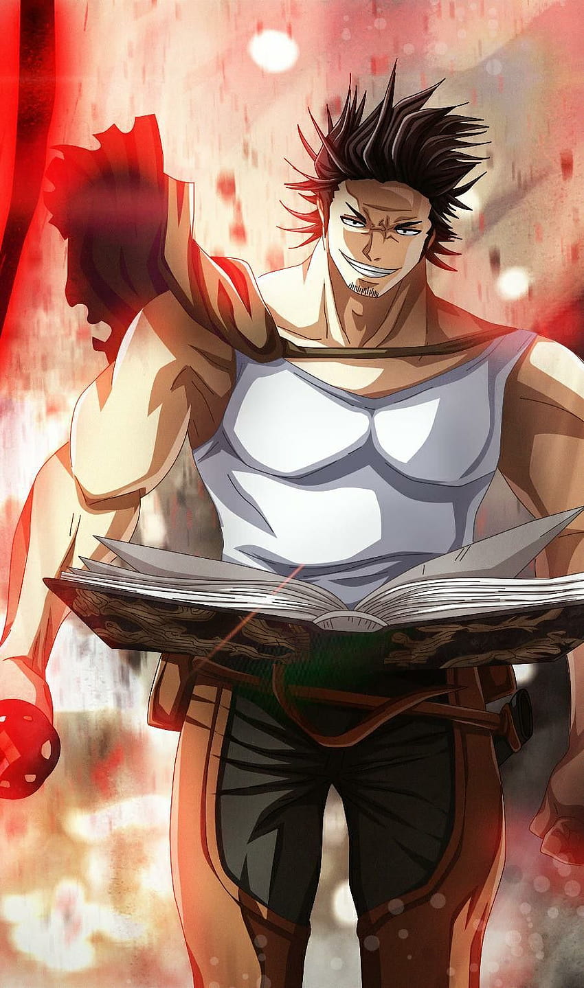Kapitän Yami. Schwarzklee-Manga, Schwarzklee-Anime, Anime HD-Handy-Hintergrundbild