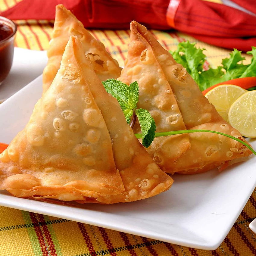 Tasty Samosa Snack Bollywood, Cricket, Travel, Recipes & More HD phone wallpaper