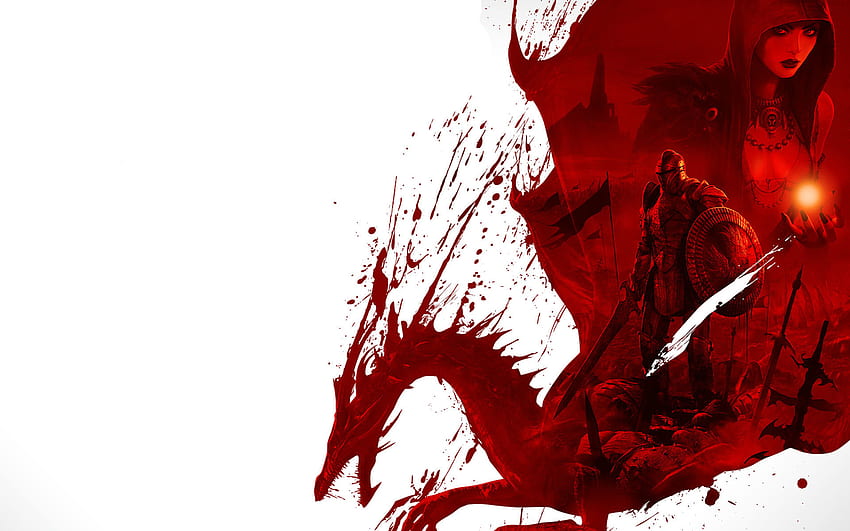 Dragon Age: Origins background, Gaming Dragon HD wallpaper
