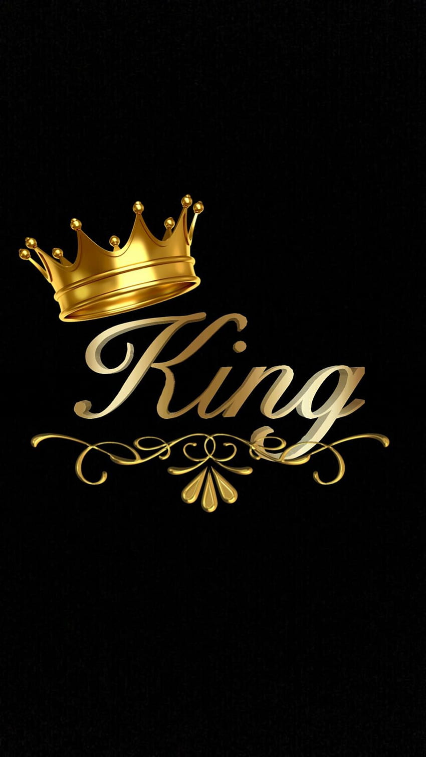 Черен крал, принц на короната HD тапет за телефон
