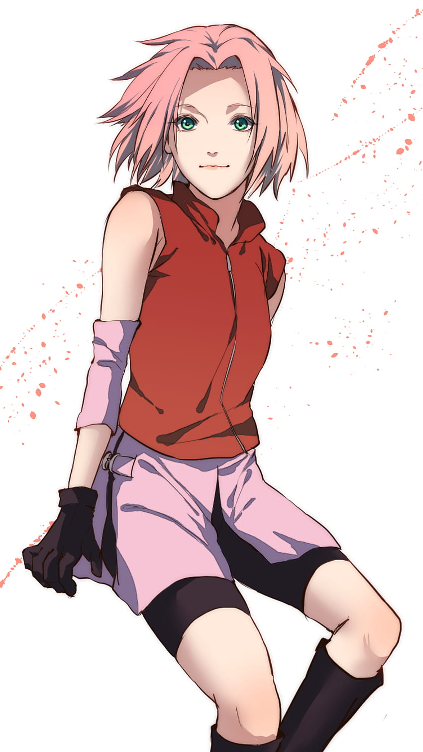 Chibi Sakura Haruno Drawing by HinataIsShy - DragoArt