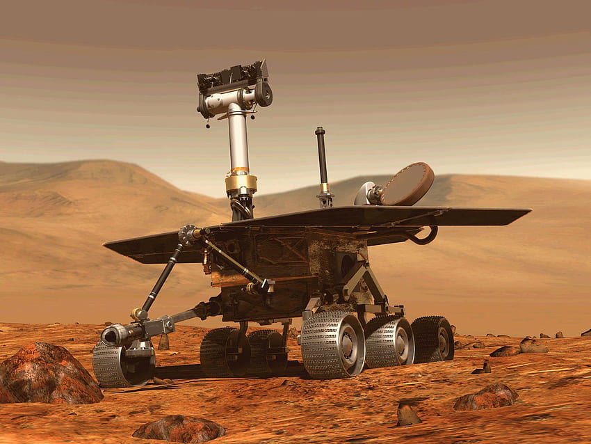 und : Mars Rover Curiosity: The Red HD-Hintergrundbild