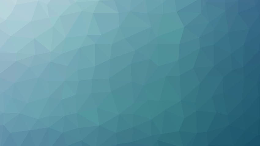 Polygon Blue Green Art Pattern , Blue Polygon HD wallpaper