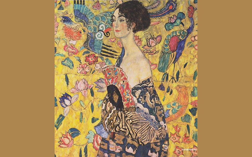 Klimt, kocham Gustava Klimta Tapeta HD