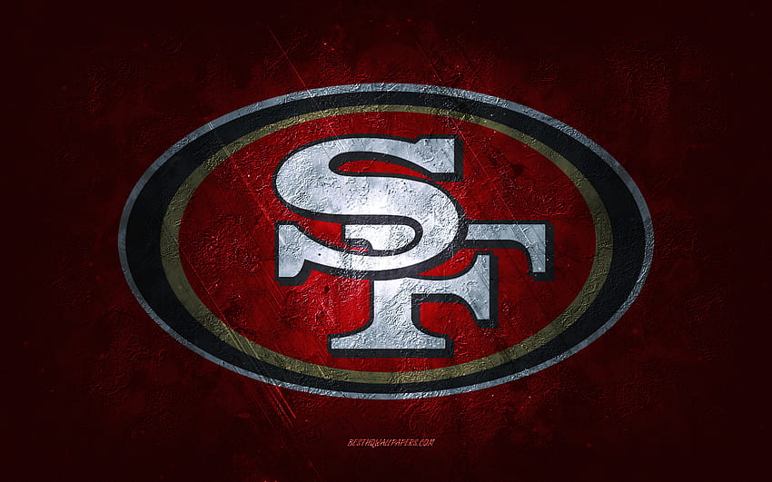 San Francisco 49ers, sanfrancisco, nfl, logo, godło Tapeta HD