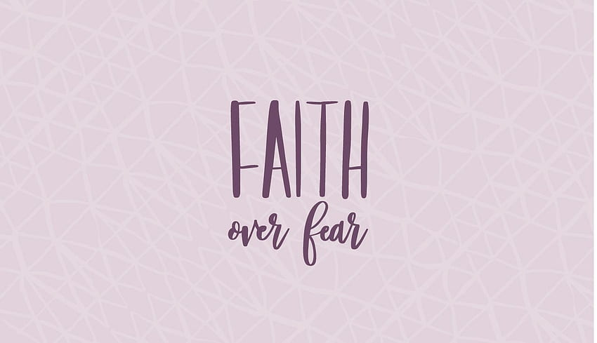 Faith over fear for Pink Impact 2018 HD wallpaper