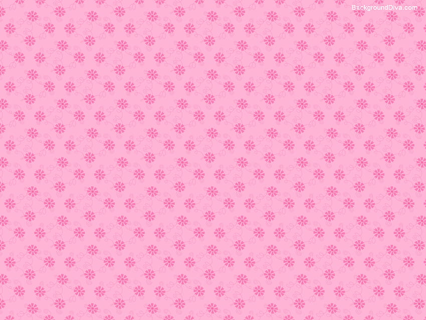 ピンクの背景、バービー パターン 高画質の壁紙