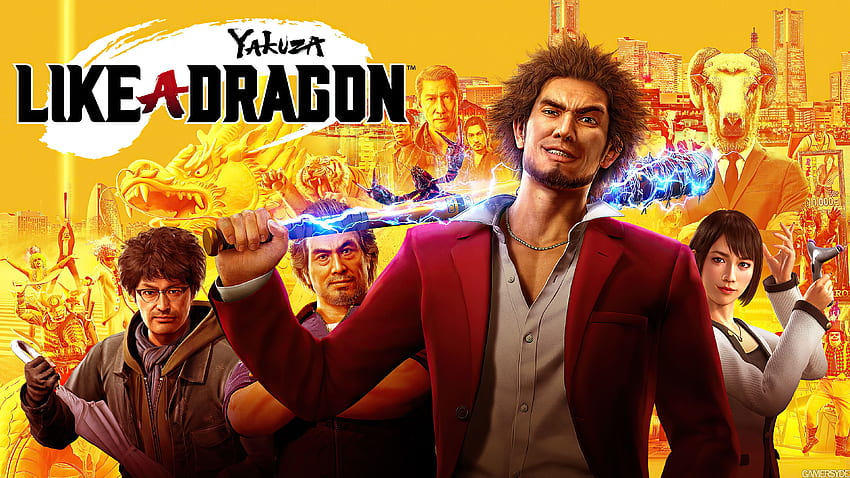 Yakuza Like A Dragon, เกม, , , พื้นหลัง และ , Yakuza วอลล์เปเปอร์ HD